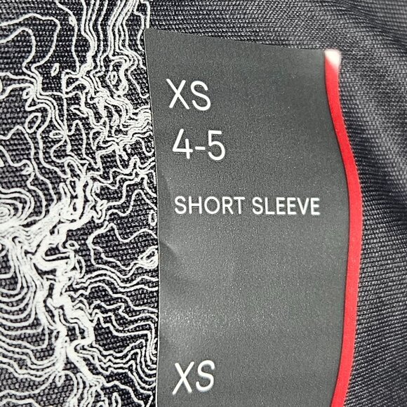 All In Motion Trail Map Graphic T-Shirt Boys Size XS UPF 50+ Moisture-Wicking - Picture 5 of 8